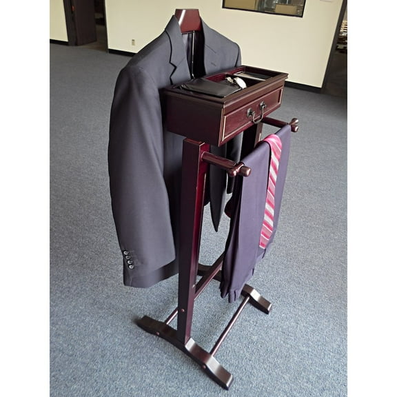 Proman Products Wardrobe Valet w/contour hanger