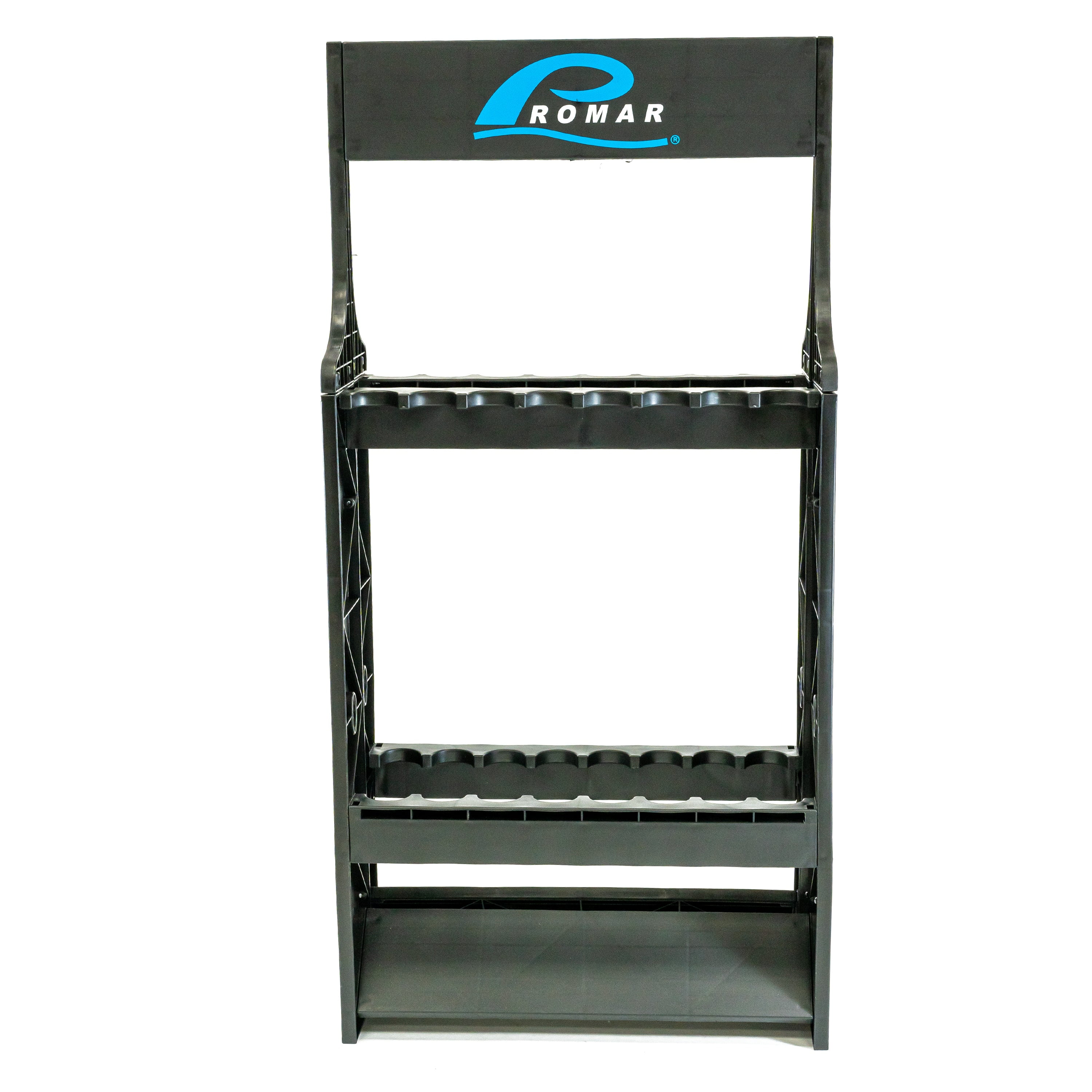 Promar ABS Plastic Rod Rack - 16 Rod Rack - Walmart.com