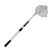 Promar Aluminum Handle Telescopic 23"-30" Baitwell Net. Hoop 8"x 9.5". Nylon Netting.