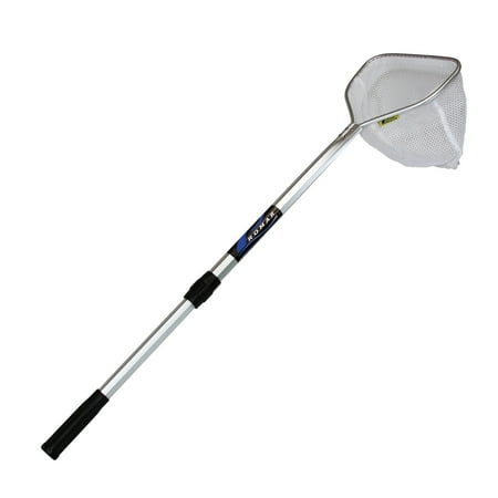 Promar Aluminum Handle Telescopic 23"-30" Baitwell Net. Hoop 8"x 9.5". Nylon Netting.