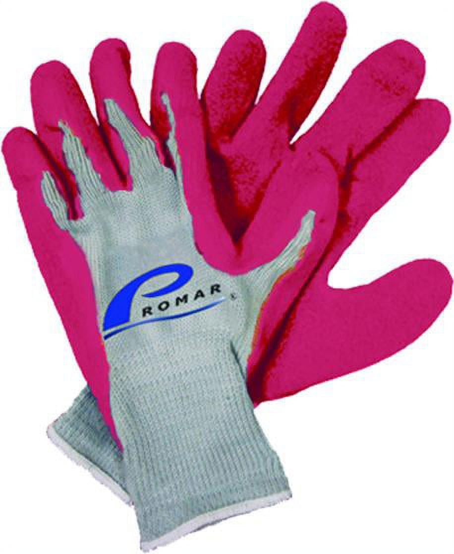春夏新作モデル Promar Walmart.com - Small - Glove Grip Latex Pink GL-200P-S: 家事・掃除道具