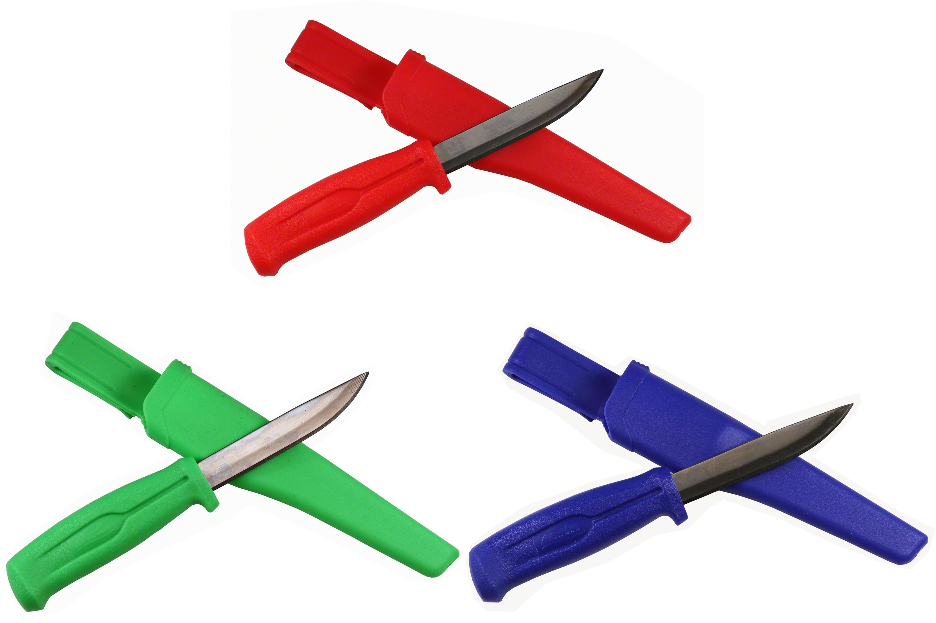 Promar Neon Colored 3.5" Stainless Steel Fishing Bait Knife