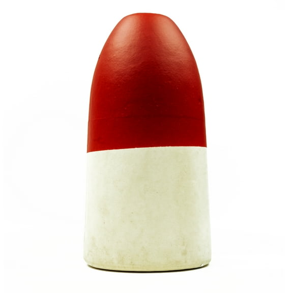 Promar PVC Fishing Bullet Float Size 11 In. x 5 In. Red and White