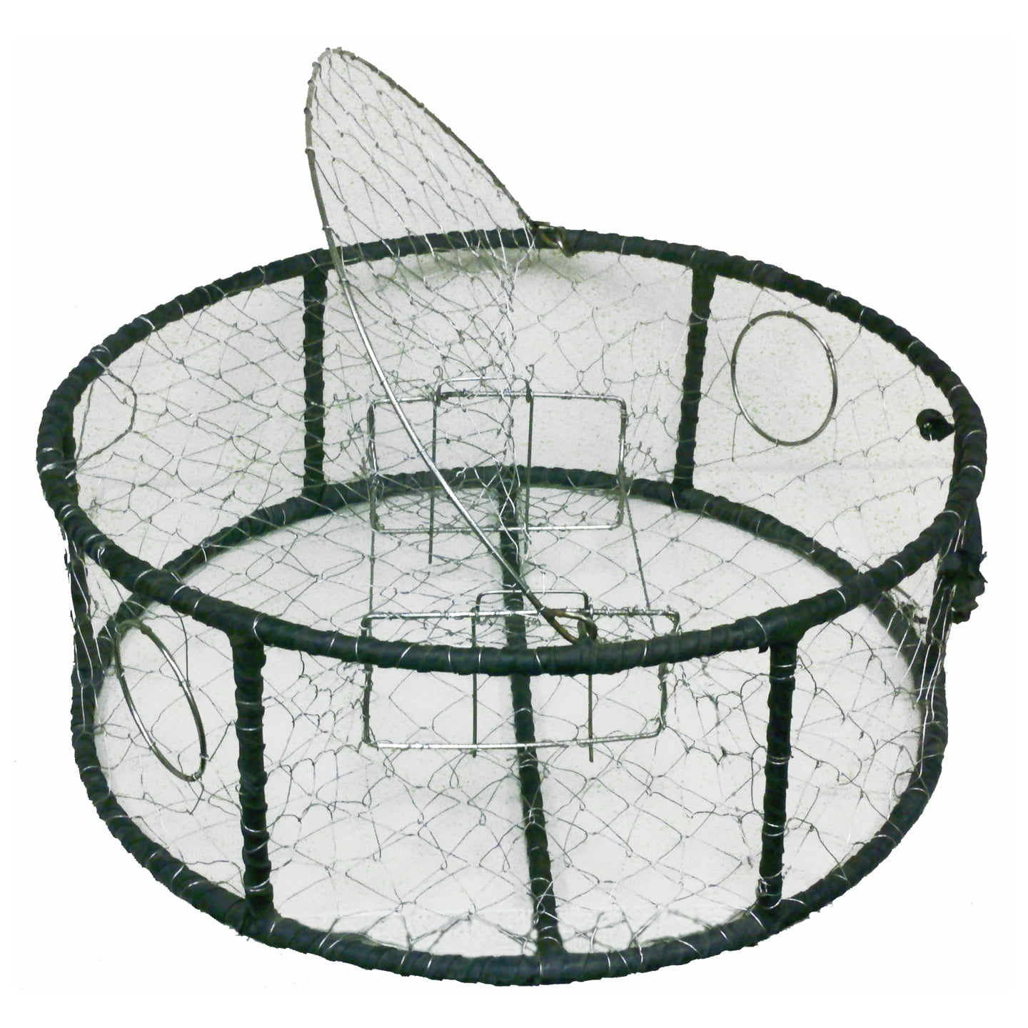 Fish Baskets Steel Wire Crab Fishing Traps for Saltwater Seawater