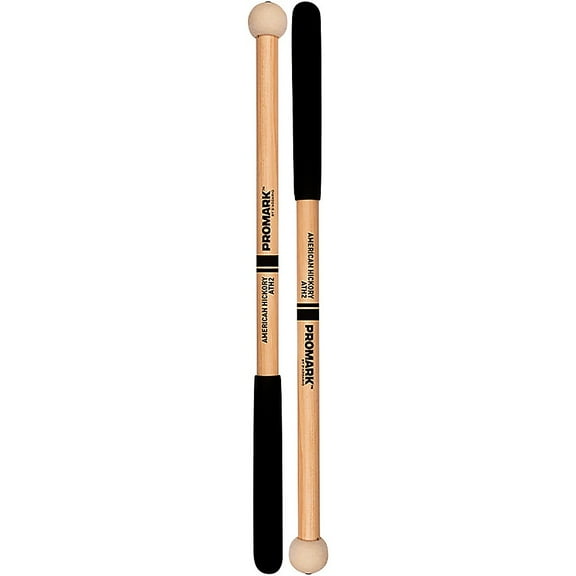 Promark ATH2 Felt Tom Mallets Hickory Handle 1 in. Covered Felt Head
