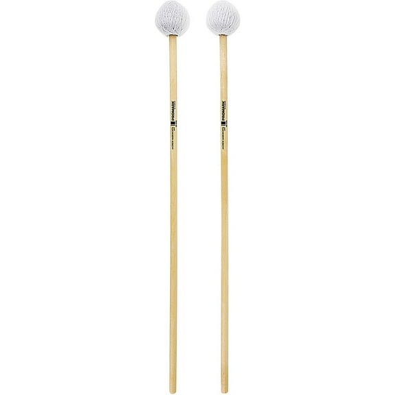 Promark Andrew Markworth Birch Handle Vibraphone Mallets Hard Grey Cord