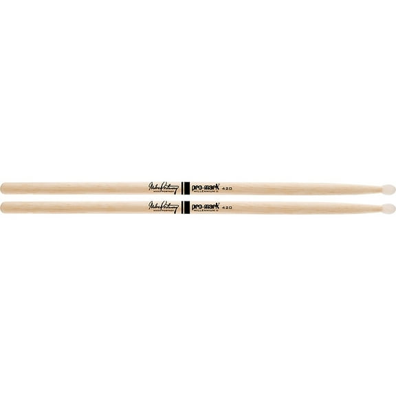 Promark Hickory 420 Mike Portnoy Nylon Tip drumstick