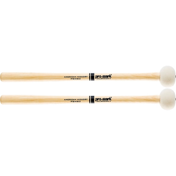 Promark PSMB Marching Bass Drum Mallets PSMB3 Medium Small