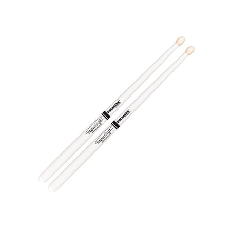 Promark Signature Stephen Creighton Maple Wood Tip Pipe Band Drumsticks - White