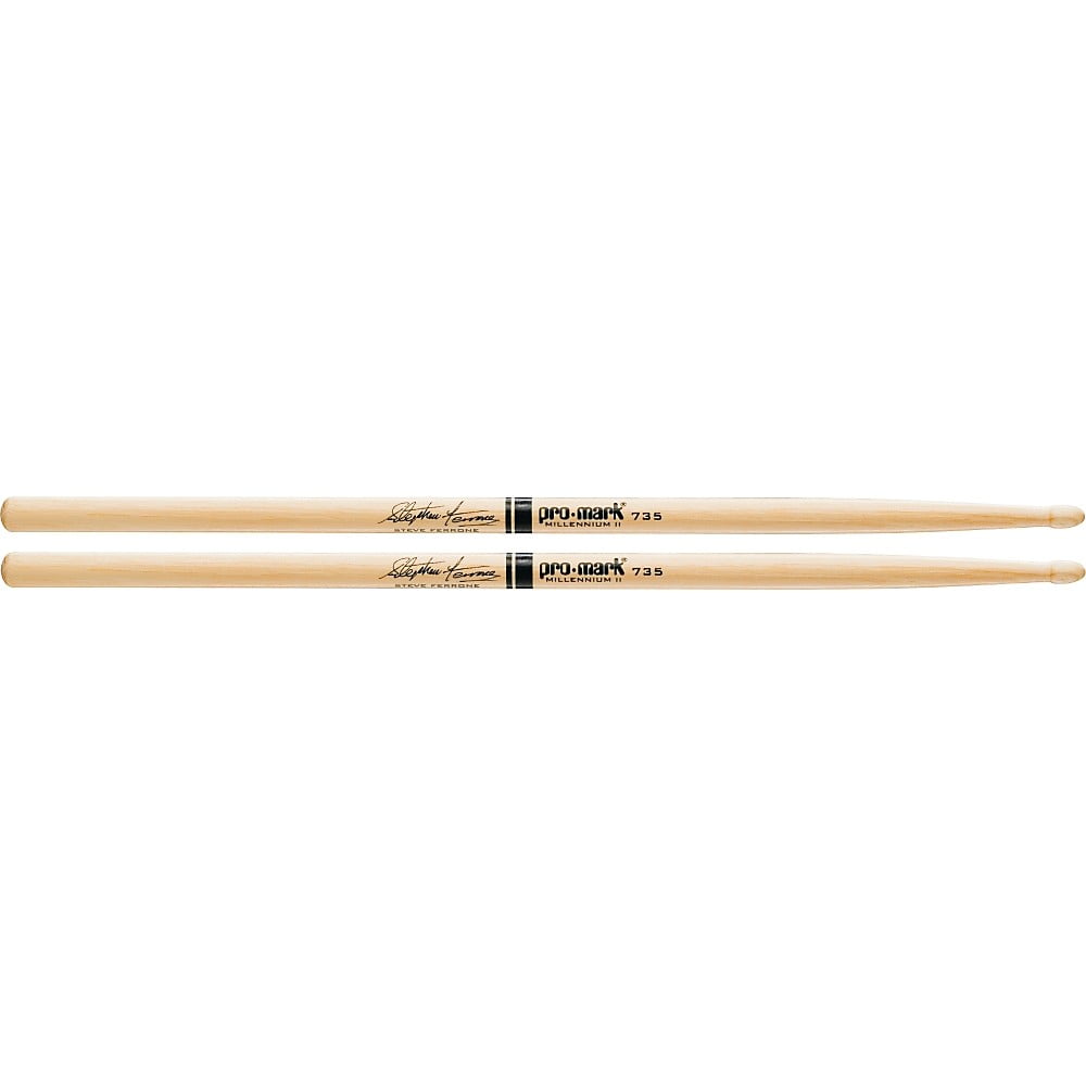 ProMark - TX735W - Steve Ferrone 735 Hickory Drumstick, Wood Tip