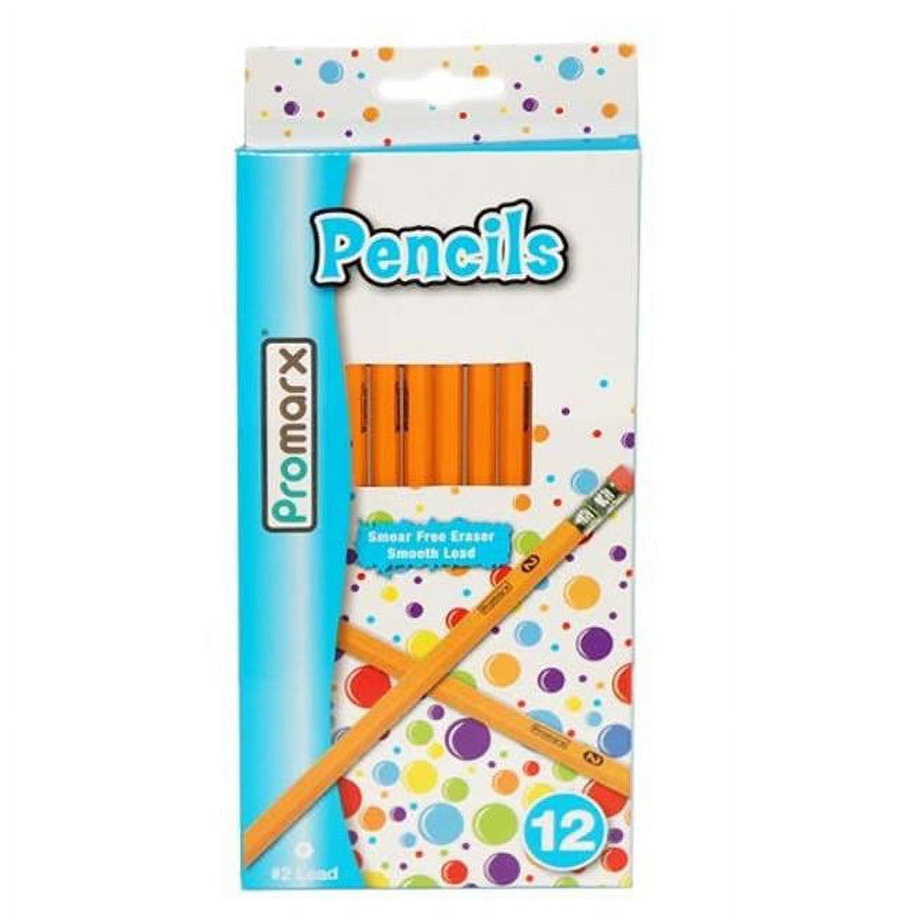 Promarx 2329650 Yellow No.2 Pencils 12 Count Case of 48