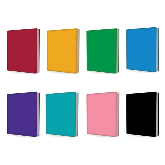 Promarx Standard Book Cover, Assorted Solids, Pack of 24