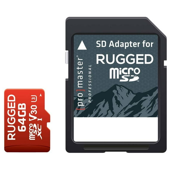 ProMaster Rugged Micro SD Memory Card - 64GB
