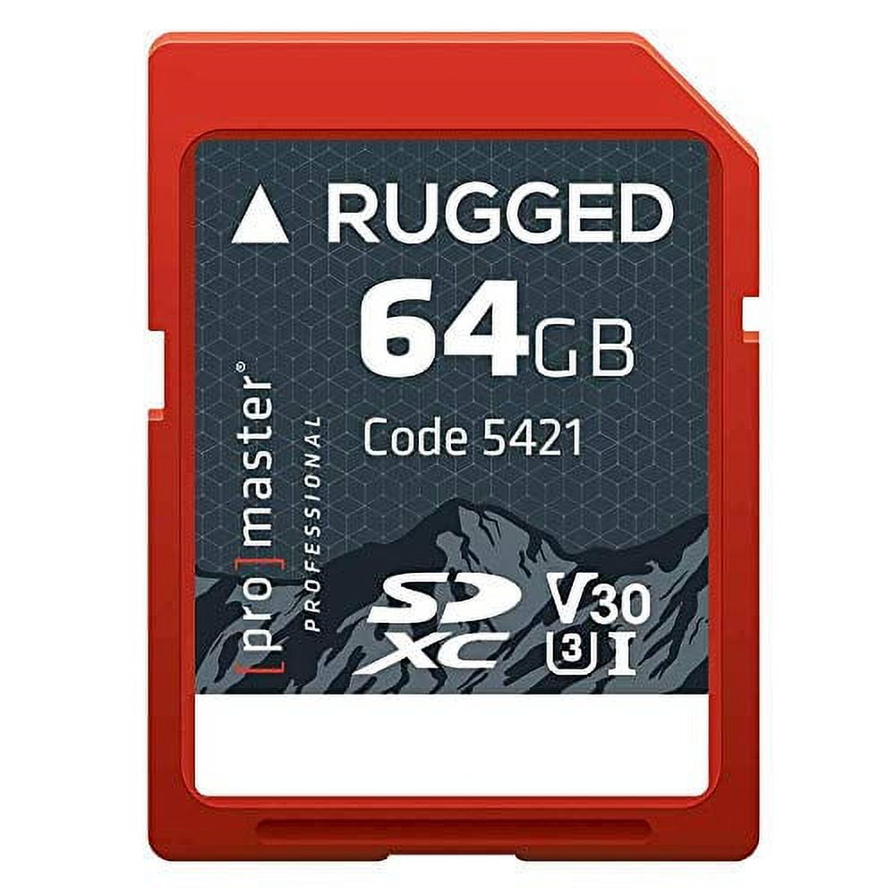 ProMaster Rugged SD Memory Card - UHS-I V30 - 64GB