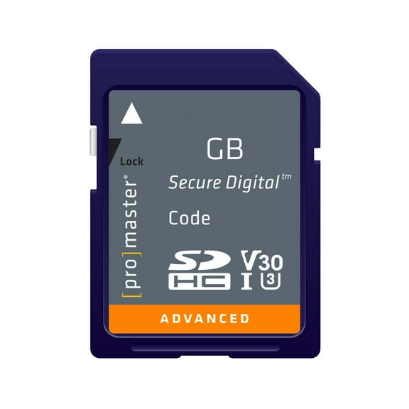 Promaster 64GB SDHC Advanced U3 Memory Card