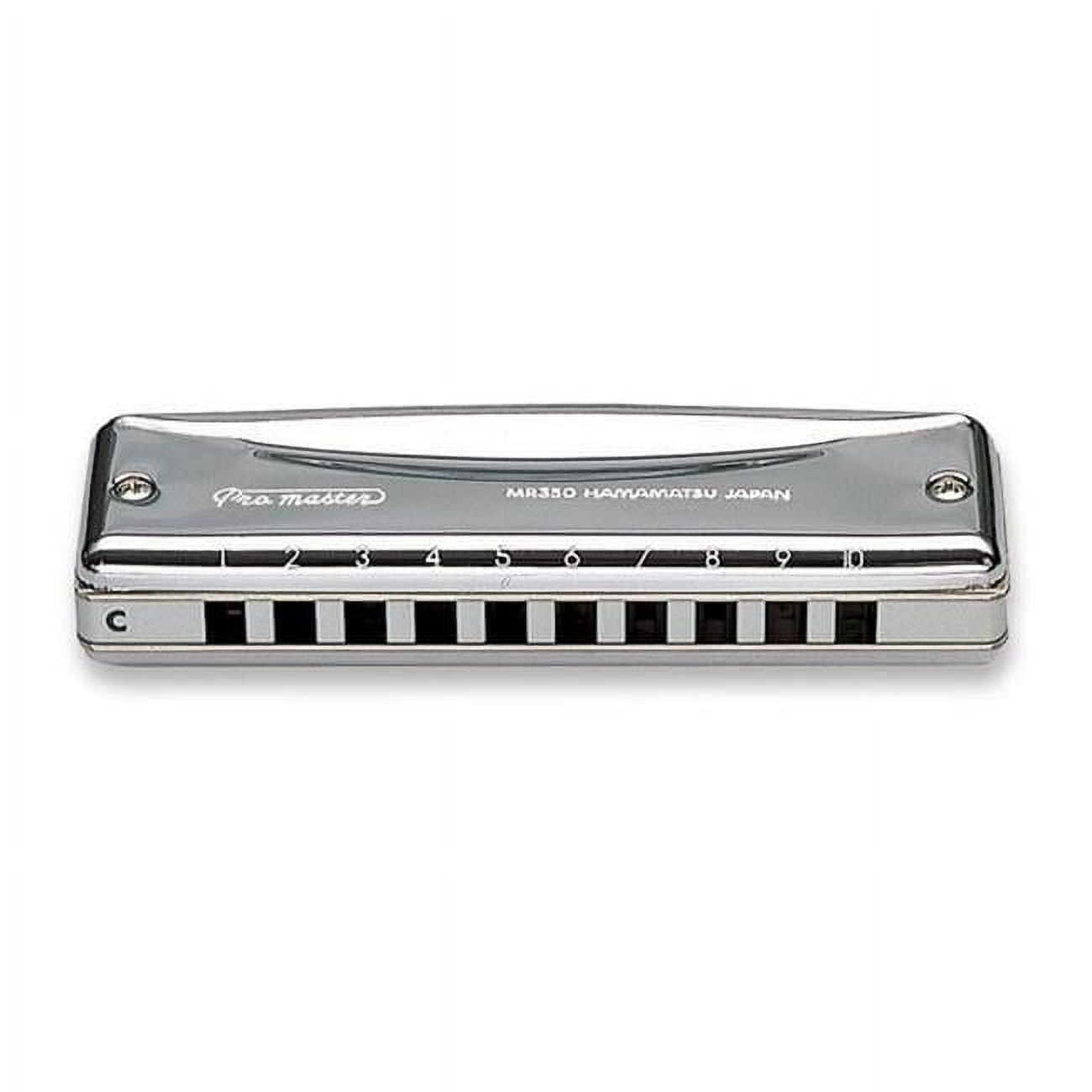 Promaster - Deluxe 10-Hole Diatonic Harmonica - EB