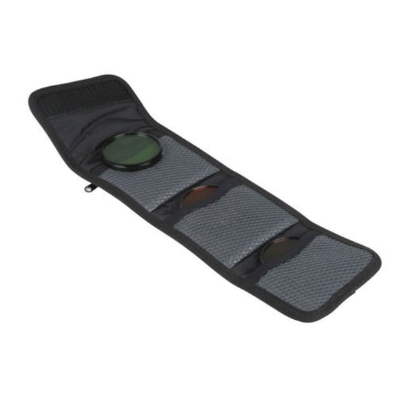 Promaster Deluxe Filter Case - Holds 3 filters up to 82mm