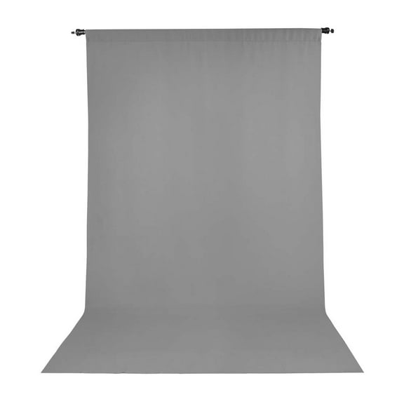 Promaster 2988 10'x20' Grey Wrinkle Resistant Backdrop