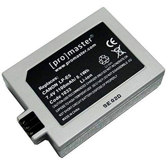 ProMaster Li-ion Battery for Canon LP-E5, (Model 1033)