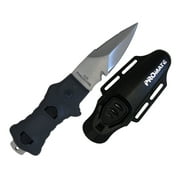 Promate Point Tip Scuba Dive BC Knife (3" Blade) - KF210P-Black