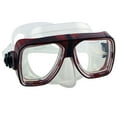 thumbnail image 1 of Promate Scope Prescription Dive Mask for Scuba Diving and Snorkeling, Red-1.0, 1 of 2