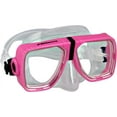 thumbnail image 1 of Promate Scope Prescription Scuba Diving Snorkeling Mask with Progressive Gauge Reader, Pink, BI+3.5, 1 of 2