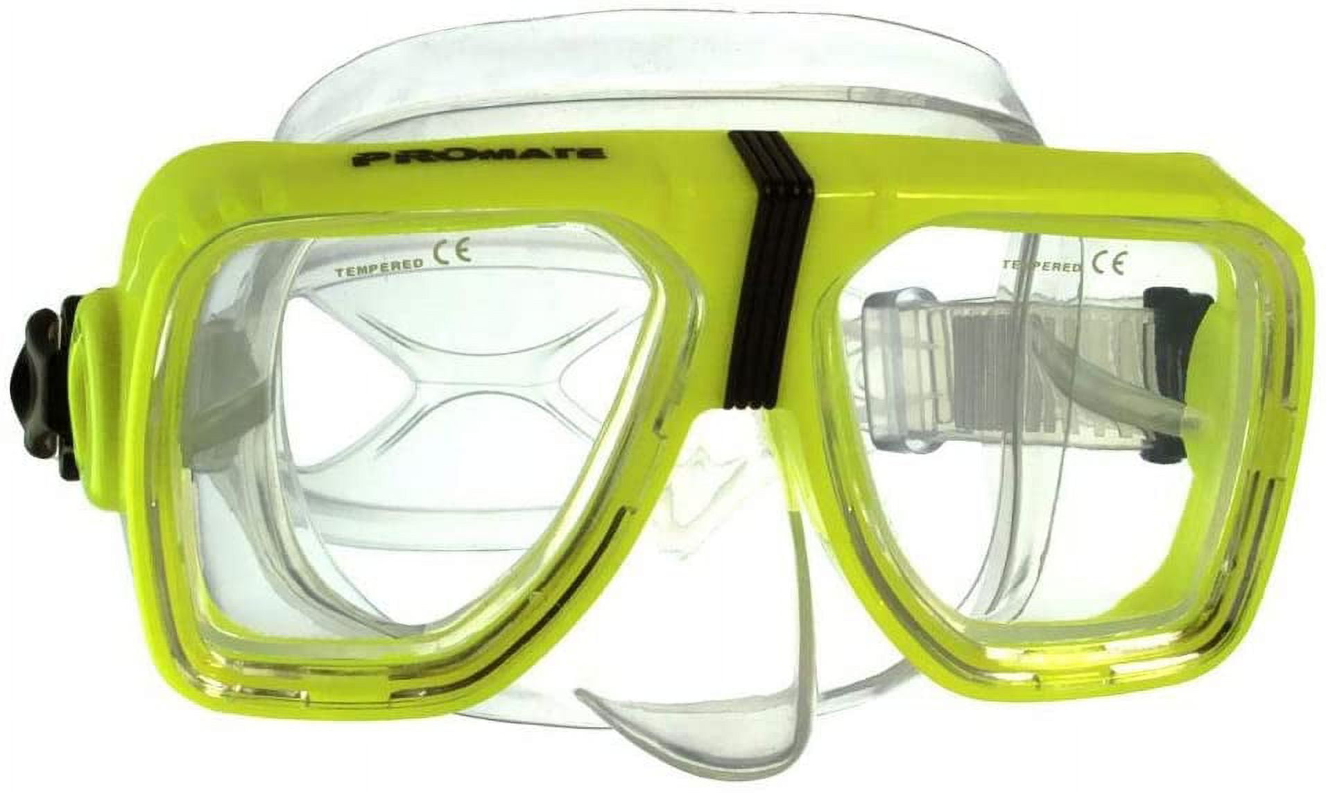 Promate Scope Prescription Scuba Diving Snorkeling Mask with