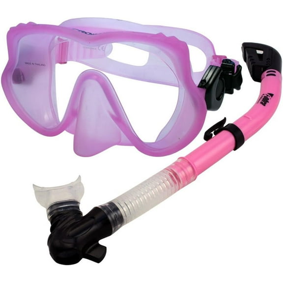 Promate Snorkeling Scuba Diving Frameless Mask Snorkel Gear Set/ SCS0039