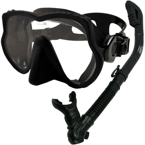 Promate Snorkeling Scuba Diving Frameless Mask Snorkel Gear Set/ SCS0039