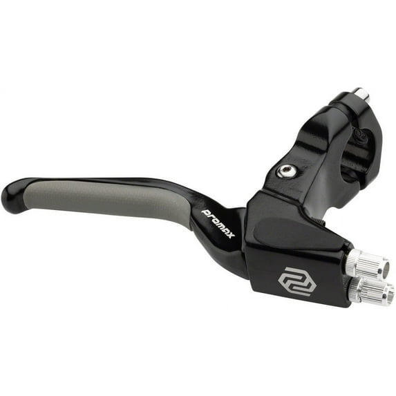 Promax BL-47 Dual Cable Brake Lever - Right, Long Pull, Aluminum, Black