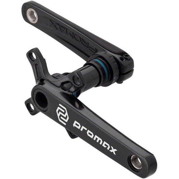 Promax CF-2 Crankset - 170mm 24mm Spindle 2-Piece 68mm English BB Included Black