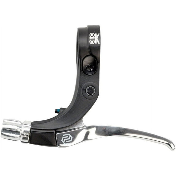 Promax Click V-Point Brake Lever - Short Reach, Silver