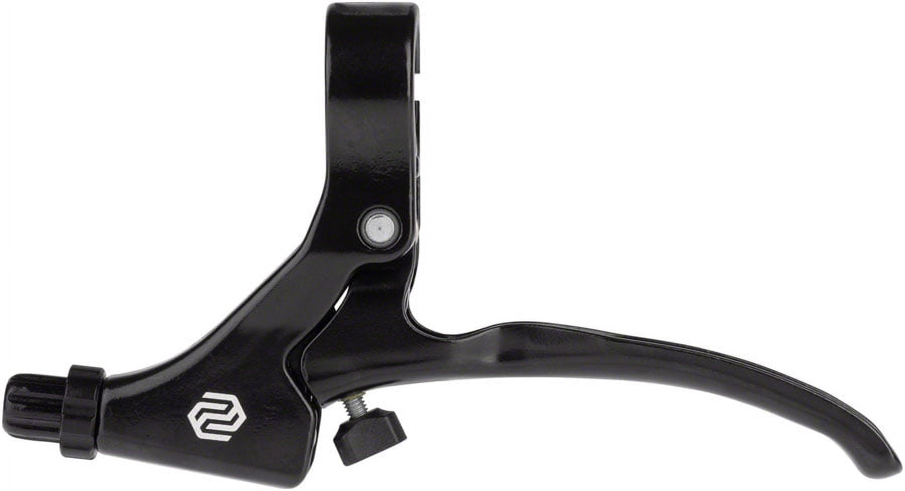 Promax FS-349 Brake Lever - Left Long Pull Tool-free Reach Adjust Aluminum Black