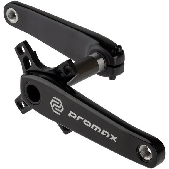 Promax HF-2 Crankset - 180mm, 24mm Spindle, 2-Piece, Black