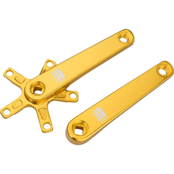 Promax SQ-1 Square Taper JIS Cold Forged Crank Arms 160mm Gold