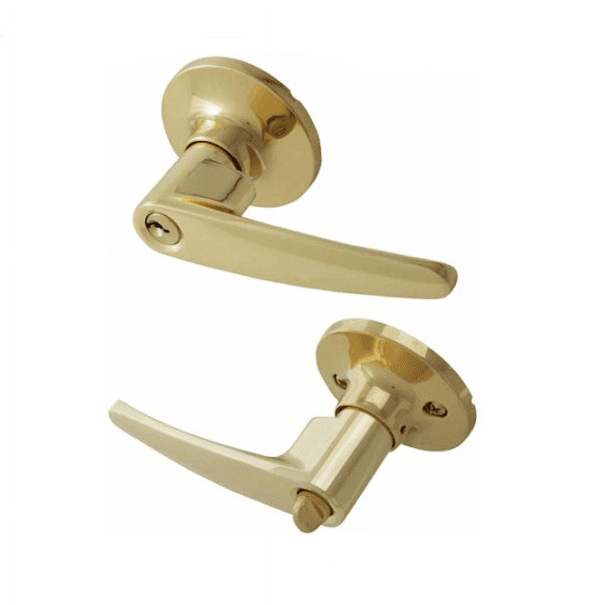 Promax Yuma Entrance Lock PLG700 Polished Brass - Walmart.com