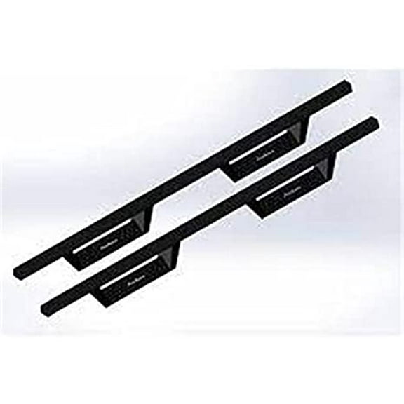 Promaxx Automotive PMXDROP-105 Textured Black Drop Step for 2019-C Silverado, Sierra 1500 Double Cab