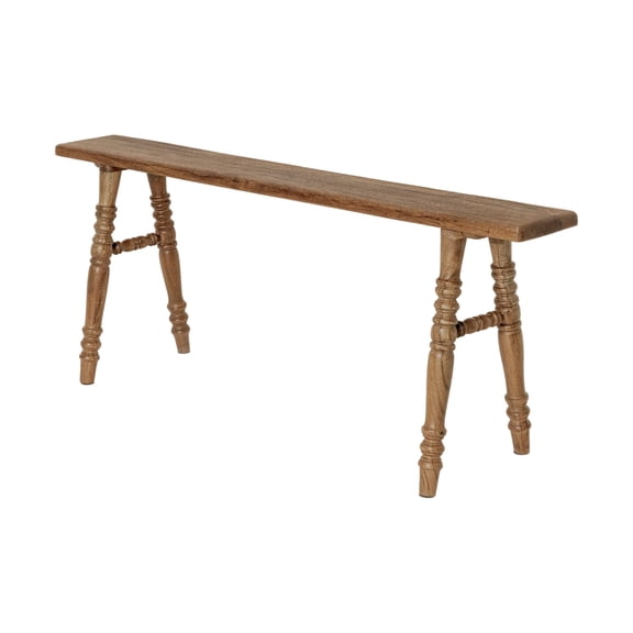 Promenade Skinny Bench, 45"W, KD, Natural Rustic