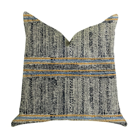 Plutus Promenade Way Textured Luxury Throw Pillow 24"L x24"W