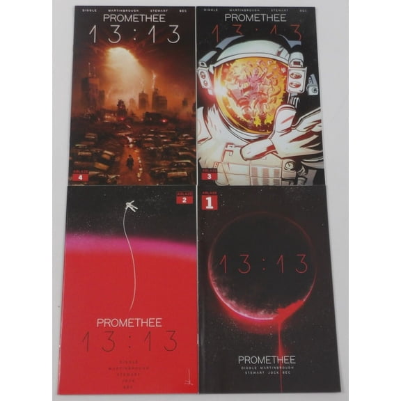 Promethee 13:13 #1-4 VF/NM complete series Andy Diggle ; Ablaze