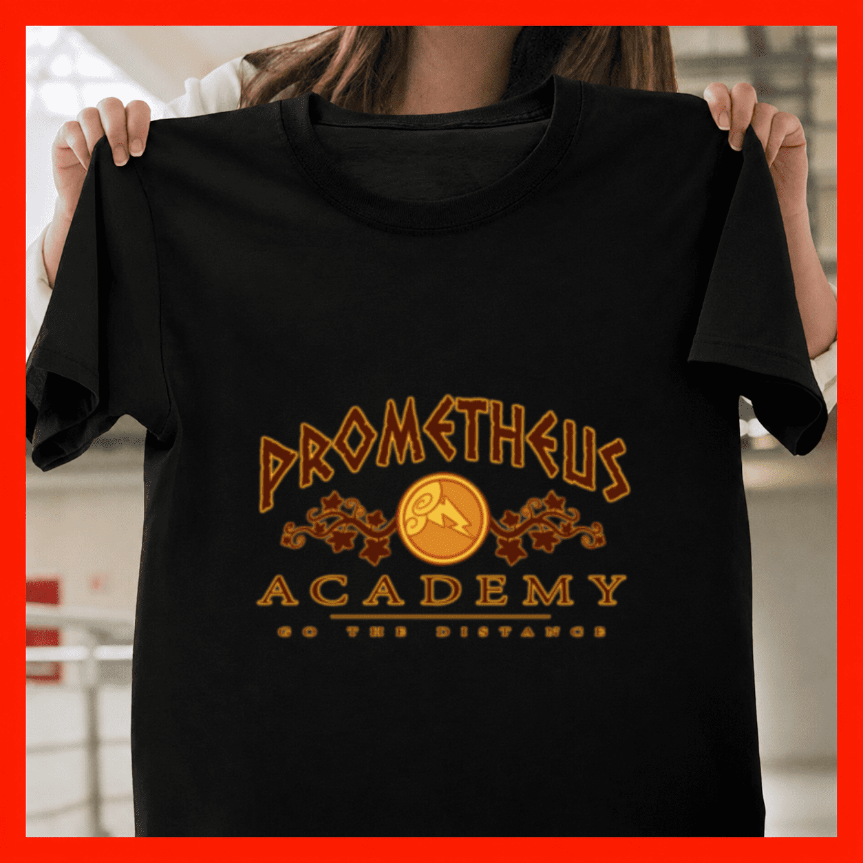 Prometheus Fall Prometheus Academy Ancient Mythology Hero Training School Unisex T ...