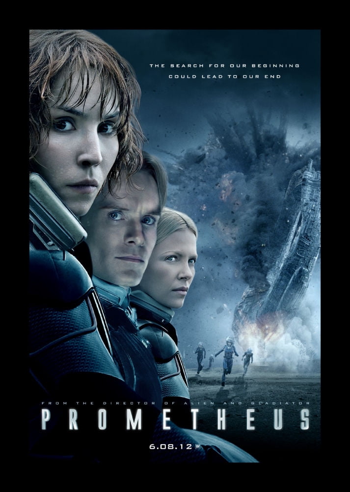 Prometheus Movie Sign Prometheus Movie poster Metal Sign 8inx 12in Print on Metal 8x12 Square ...