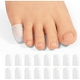 thumbnail image 1 of Promifun Gel Pinky Toe Caps, 16 Pack Toe Protectors for Women, Silicone Toe Covers Sleeves for Men, Blisters, Corns, Friction Pain Relief (Breathable, Pinky), 1 of 7