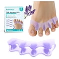 thumbnail image 1 of Promifun Toe Separators, 8 Pack Bunion Corrector for Women/Men, Soft Toe Spacers with Lavender Extract - Dividers to Correct Bunions, Hammertoes, Overlapping Toes (Lavender), 1 of 7