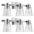 thumbnail image 1 of Prominence Home 2 Pack Fairendale 3 Light Bathroom Wall Vanity Light, Brushed Nickel, 1 of 11