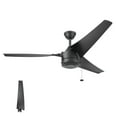 thumbnail image 1 of Prominence Home 51637-45 Talib 52 in. Contemporary Outdoor Ceiling Fan with No Light - Matte Black, 1 of 6