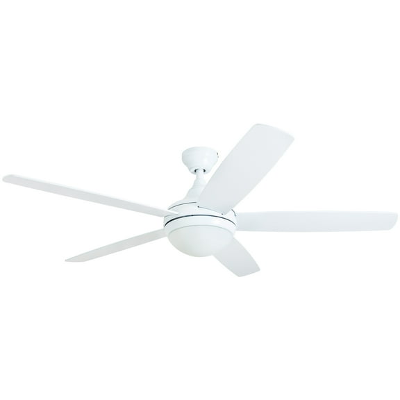 Prominence Home 52" Ashby Indoor White Ceiling Fan with Remote