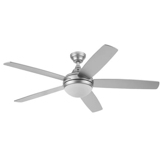 Prominence Home 52" Ashby Pewter Remote Control Ceiling Fan, 5 Blades