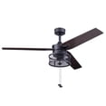 thumbnail image 1 of Prominence Home 52in Matte Black LED Cage Ceiling Fan, 1 of 4