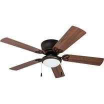 Prominence Home Benton 52" Bronze Low Profile Ceiling Fan with Light